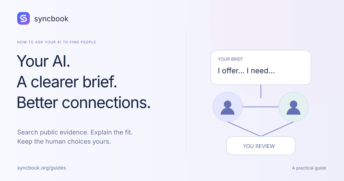 Give your AI a better people-finding brief.